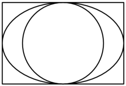 Output di «box; circle at center of last box; ellipse at center of last box»
